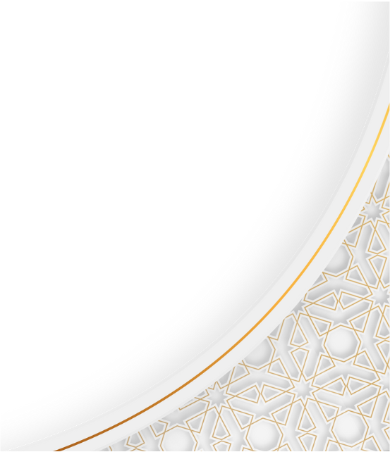 Decorative Islamic corner pattern - Bottom Right